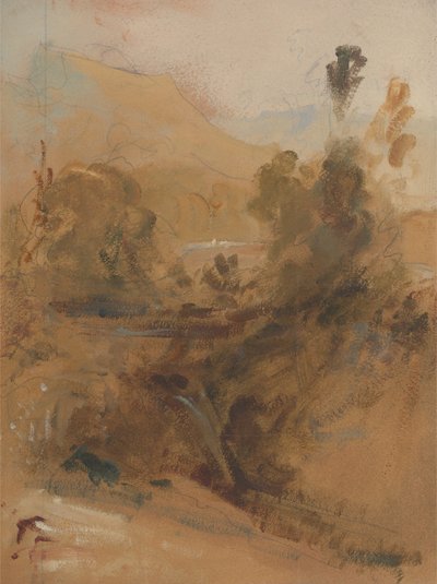 Upright Landscape by Unbekannt Unbekannt
